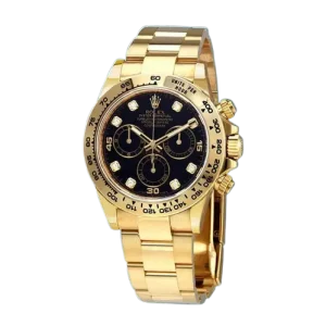 Rolex Daytona Men's 40mm 116508BKDO Yellow Gold-tone Automatic