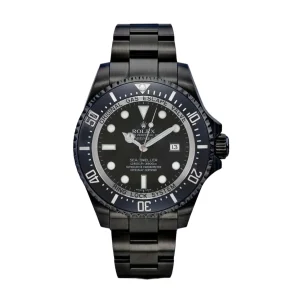 ROLEX SEA DWELLER BLACK DIAL STAINLESS STEEL 43MM SWISS REPLICA 116660.6
