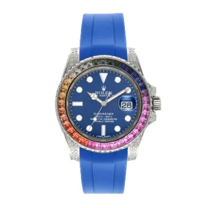 Rolex Submariner 40mm 116610 Men's Rubber Band Swiss Replica Watch